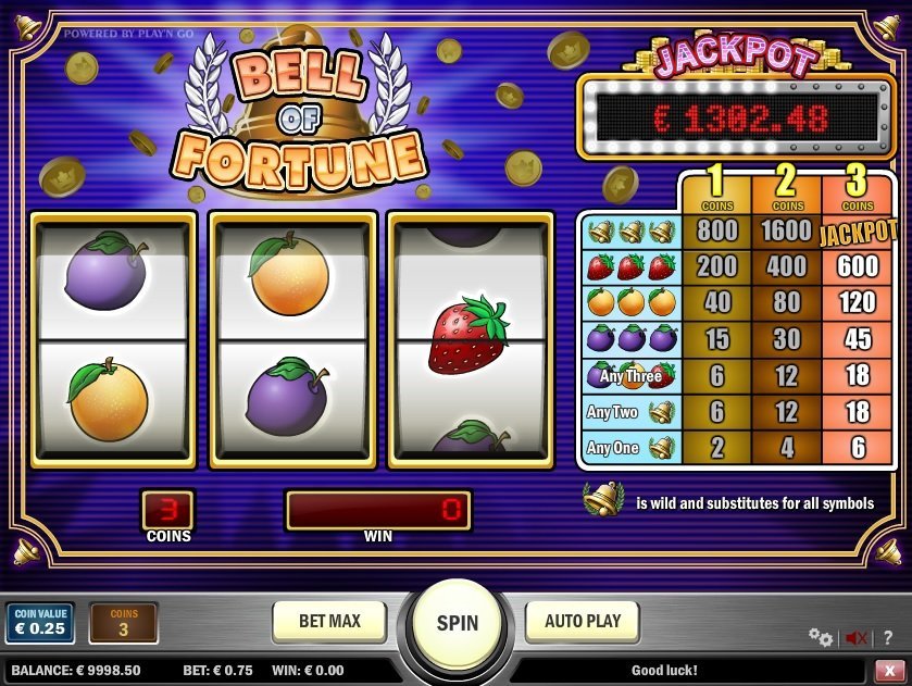 Bell Of Fortune Pokie