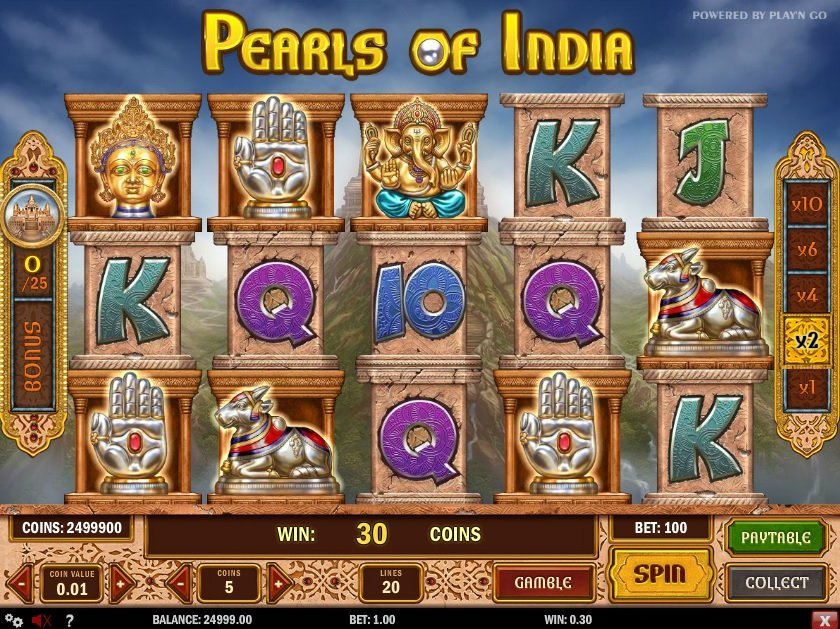 Pokie hry Pearls Of India
