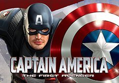 Captain America Pokie Logo