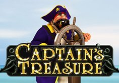 Captains Treasure Pokie Logo