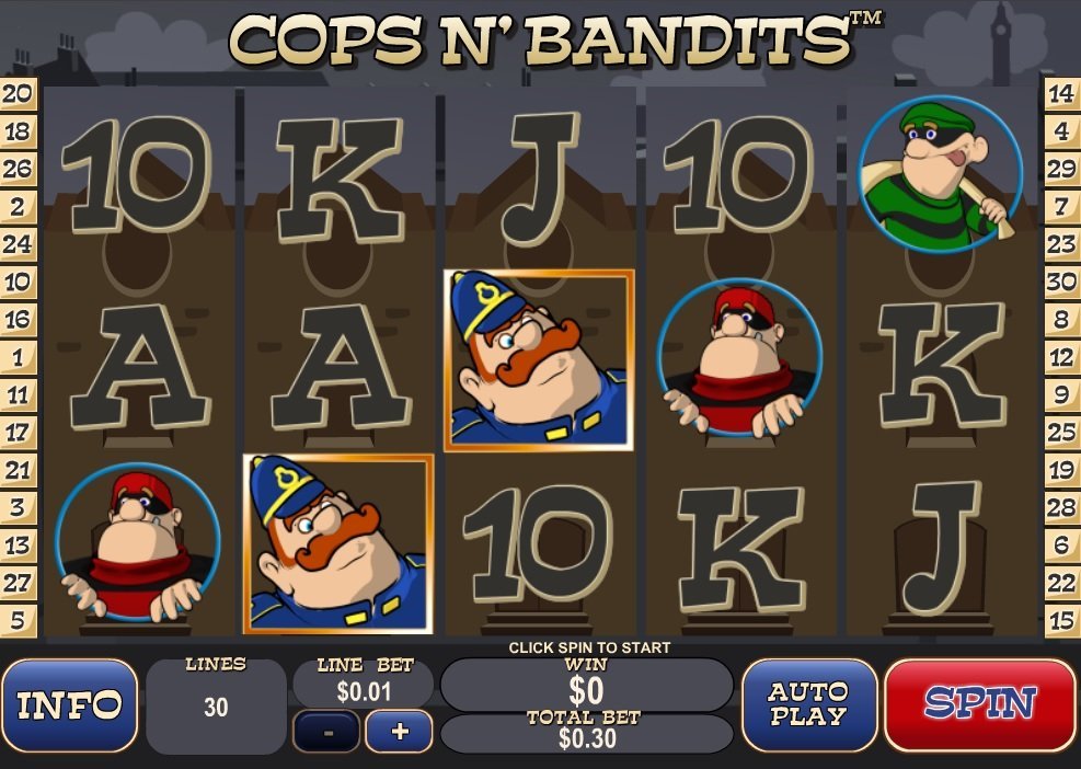 Policisté N 8217 Bandits Pokie