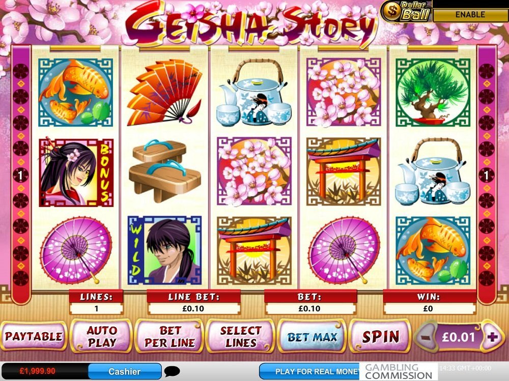 Geisha Story Pokie