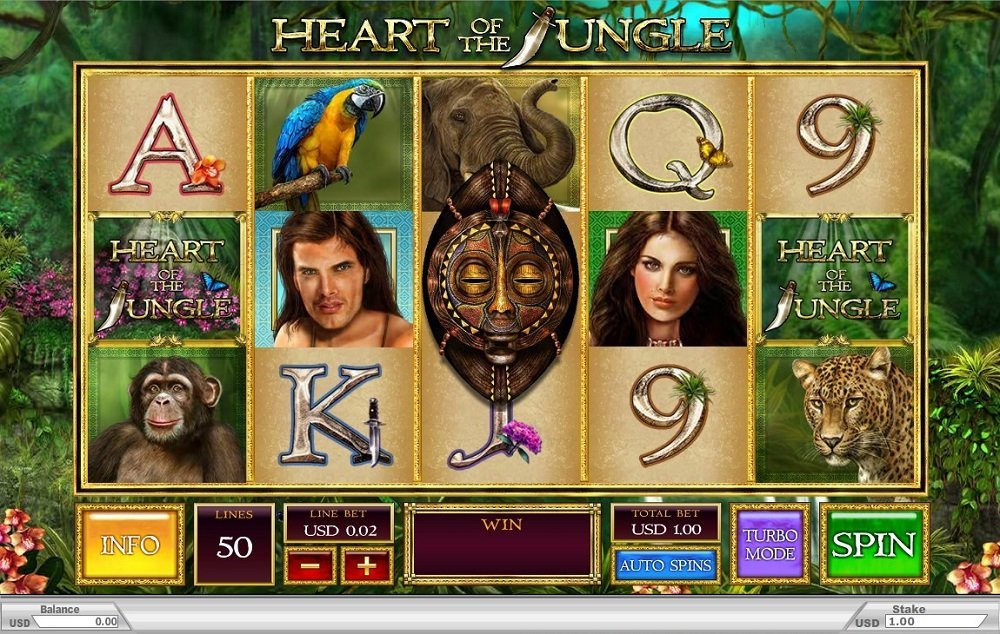 Heart Of The Jungle Pokie