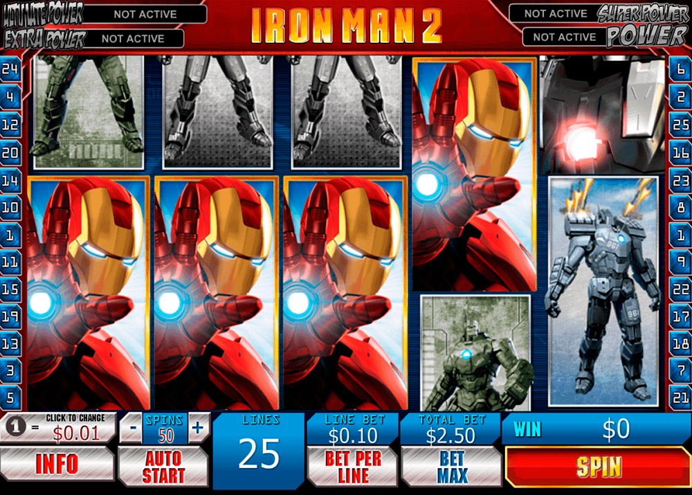 Iron Man 2 Pokie