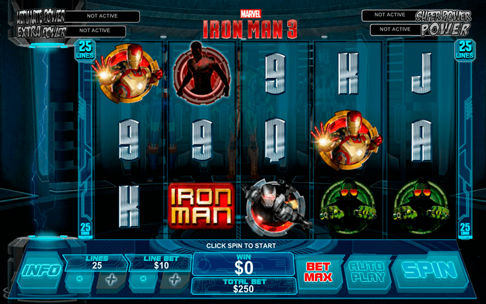 Iron Man 3 Pokie