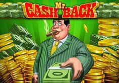 Mr Cash Back Pokie Logo