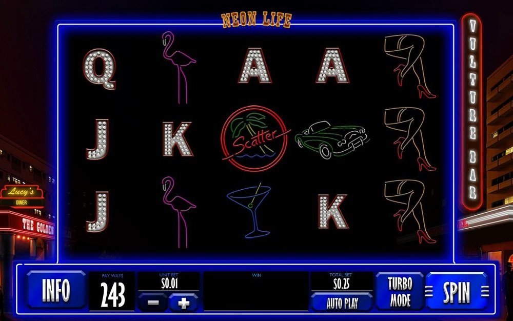 Pokie Neon Life