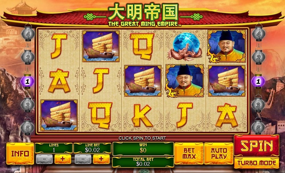 The Great Ming Empire Pokie