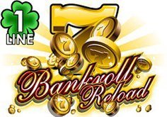 Bankroll Reload 1 Line Pokie Logo