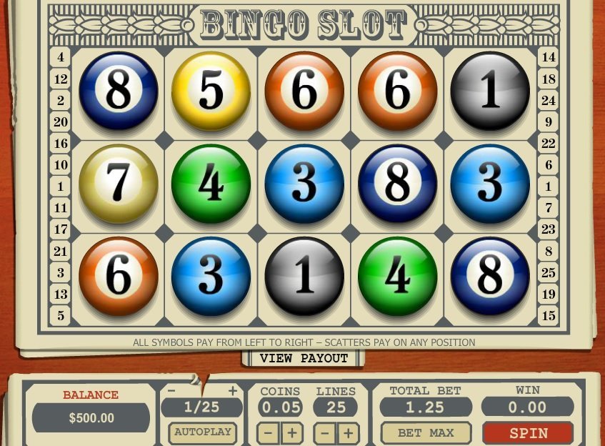 Bingo Slot Pokie