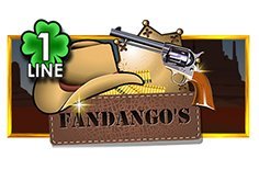 Fandangos 1 Line Pokie Logo
