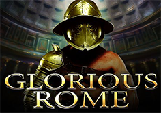 Glorious Rome Pokie Logo