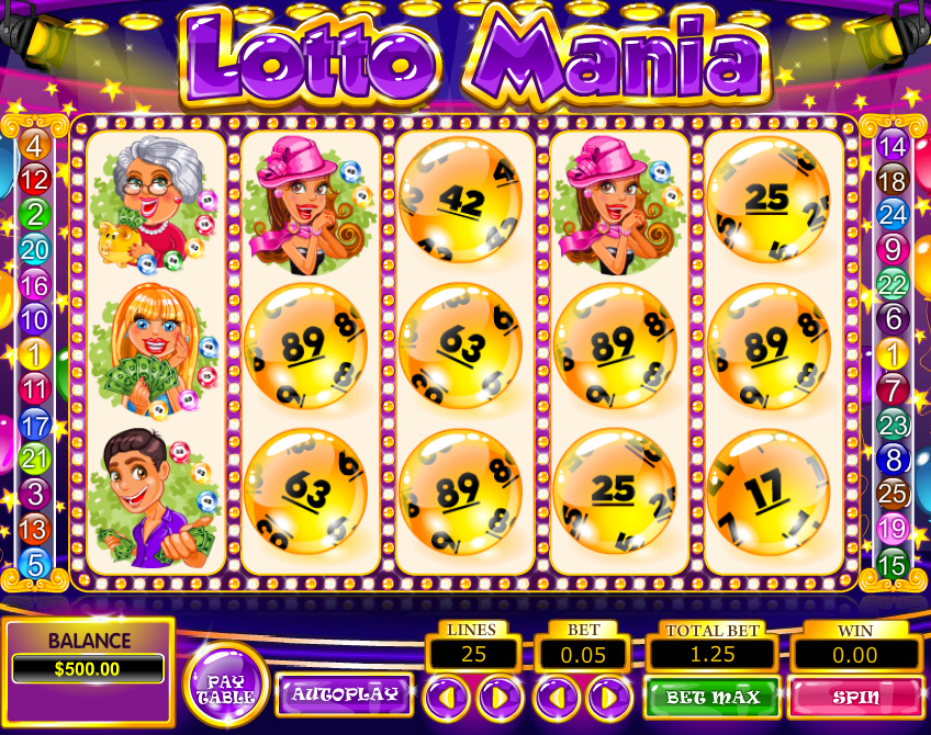Lotto Mania Pokie