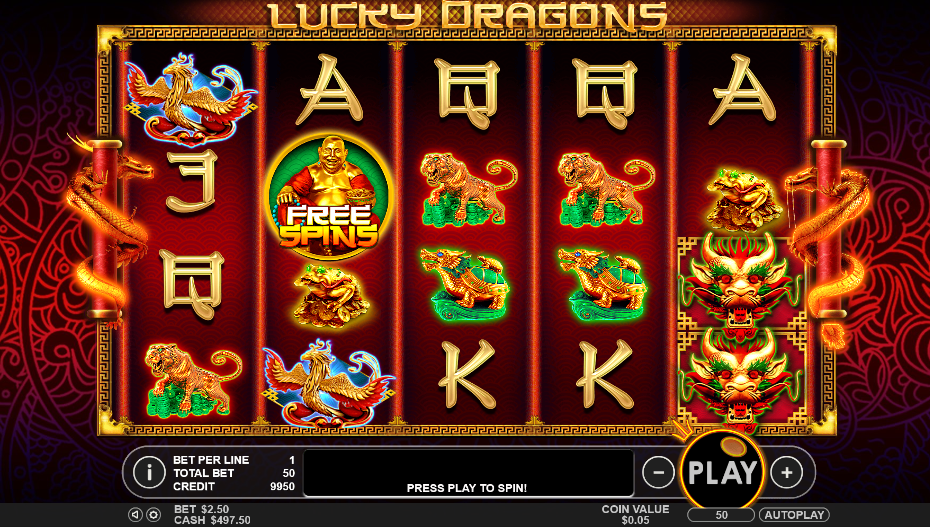 Lucky Dragons Pokie