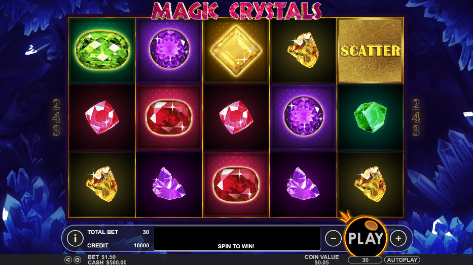 Magic Crystals Pokie