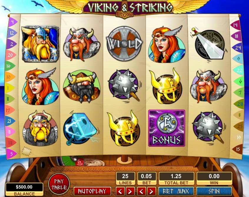 Viking 038 Striking Pokie