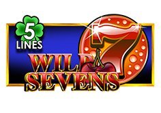 Wild Sevens 5 Lines Pokie Logo