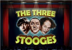 The Three Stooges Pokie Logo