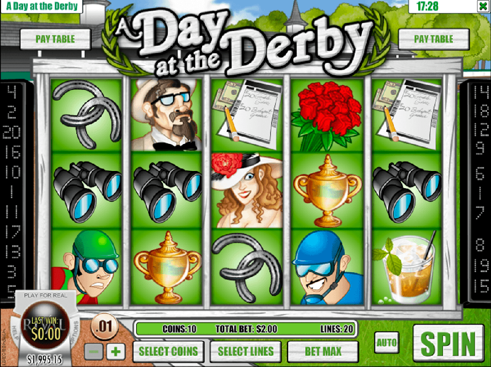 A Day At The Derby Pokie