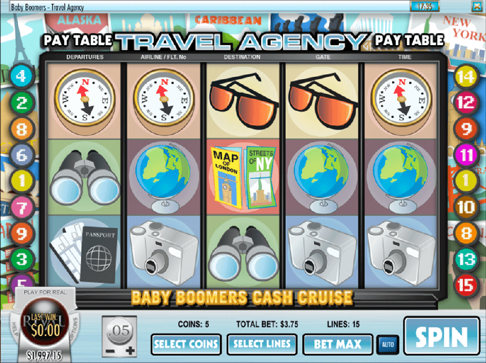 Baby Boomers Cash Cruise Pokie
