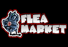 Flea Market Pokie Logo
