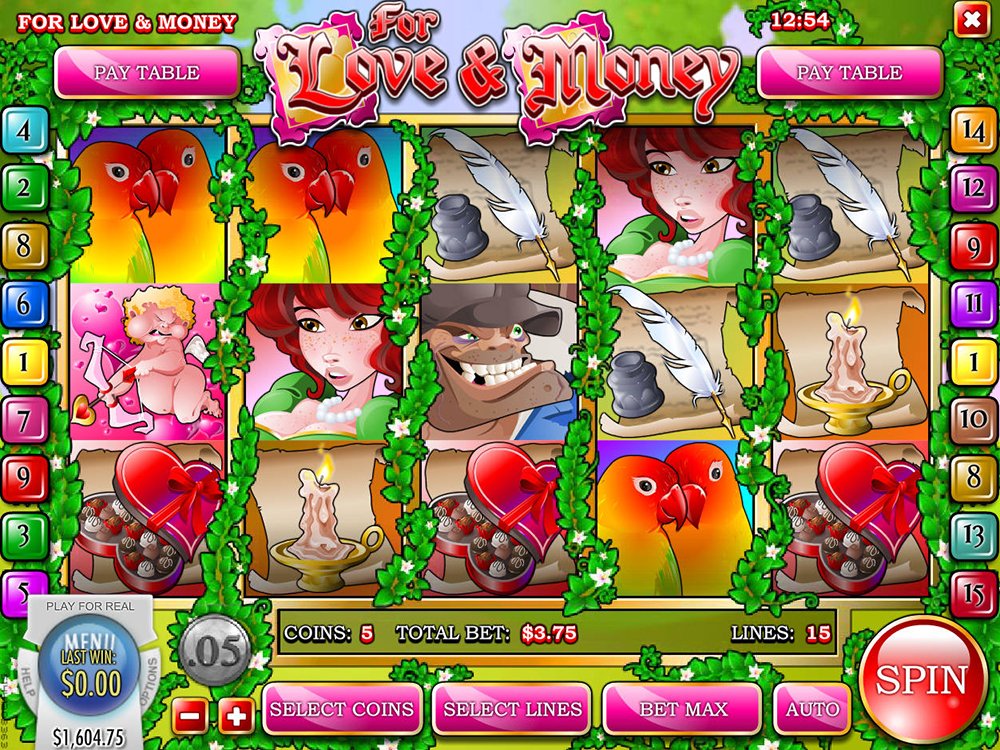 For Love And Money Pokie