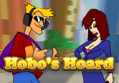 Hobo 8217s Hoard Pokie Logo