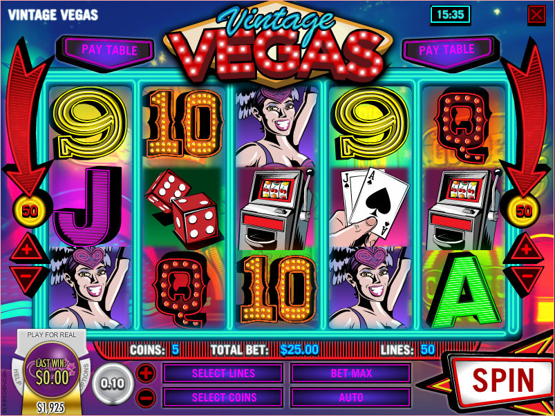 Vintage Vegas Pokie