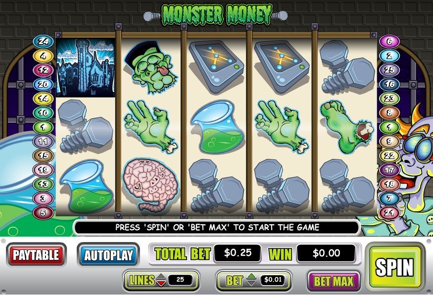 Monster Geld Pokie