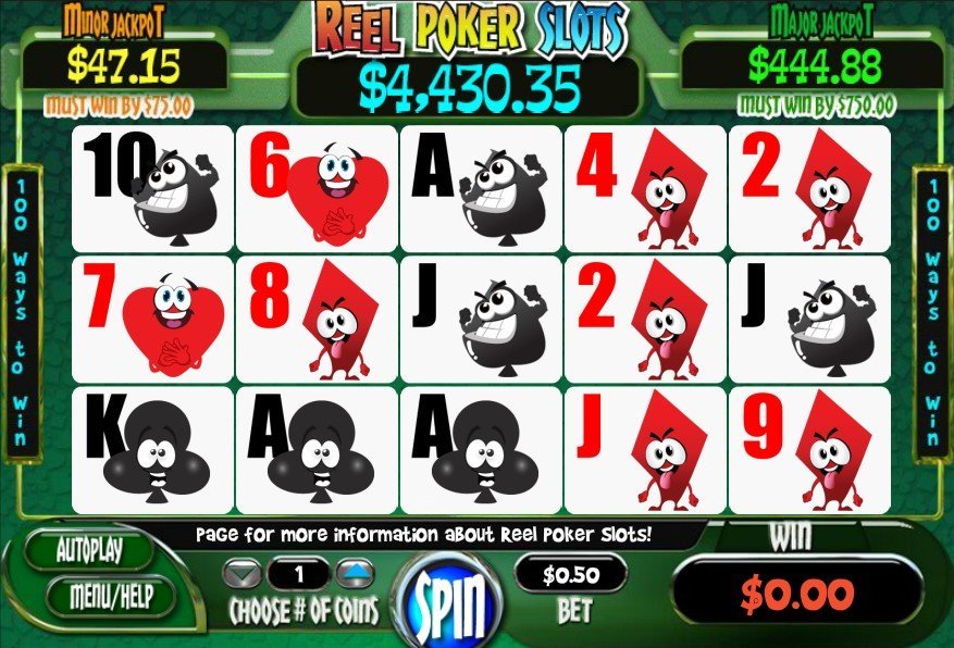 Reel Poker Slots Pokie