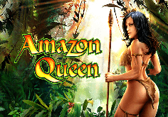 Amazon Queen Pokie Logo