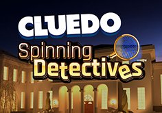 Cluedo Spinning Detectives Pokie Logo