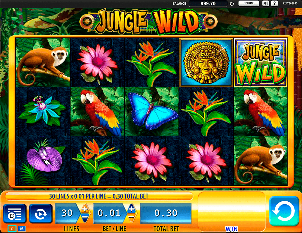 Wilde jungle Pokie