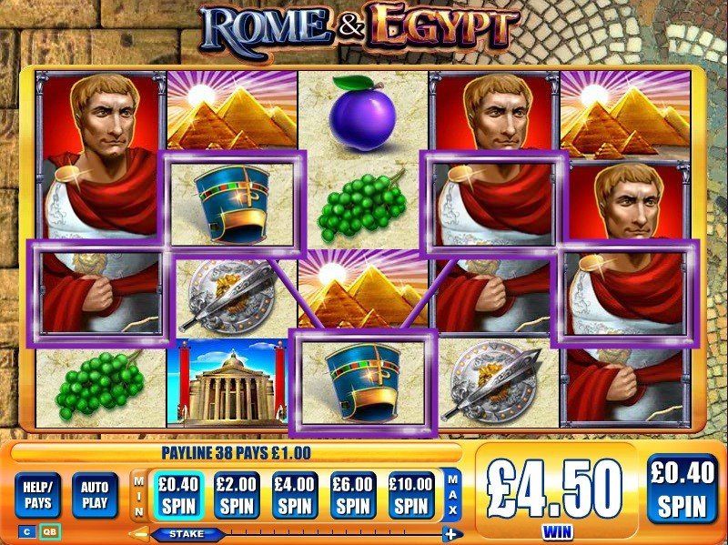 Rome 038 Egypte Pokie
