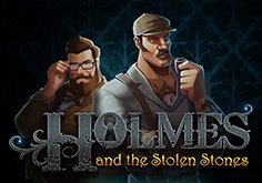 Holmes 038 The Stolen Stones Pokie Logo